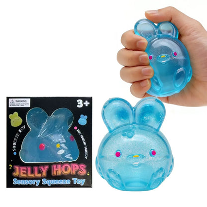 NeeDoh Crystal Bunny Squishy Toy