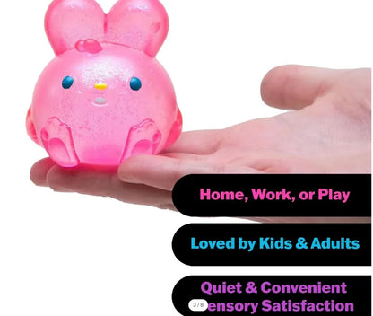 NeeDoh Crystal Bunny Squishy Toy